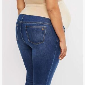 Jessica Simpson Maternity, Full Length Secret Fit Belly Skinny Leg Jegging Small